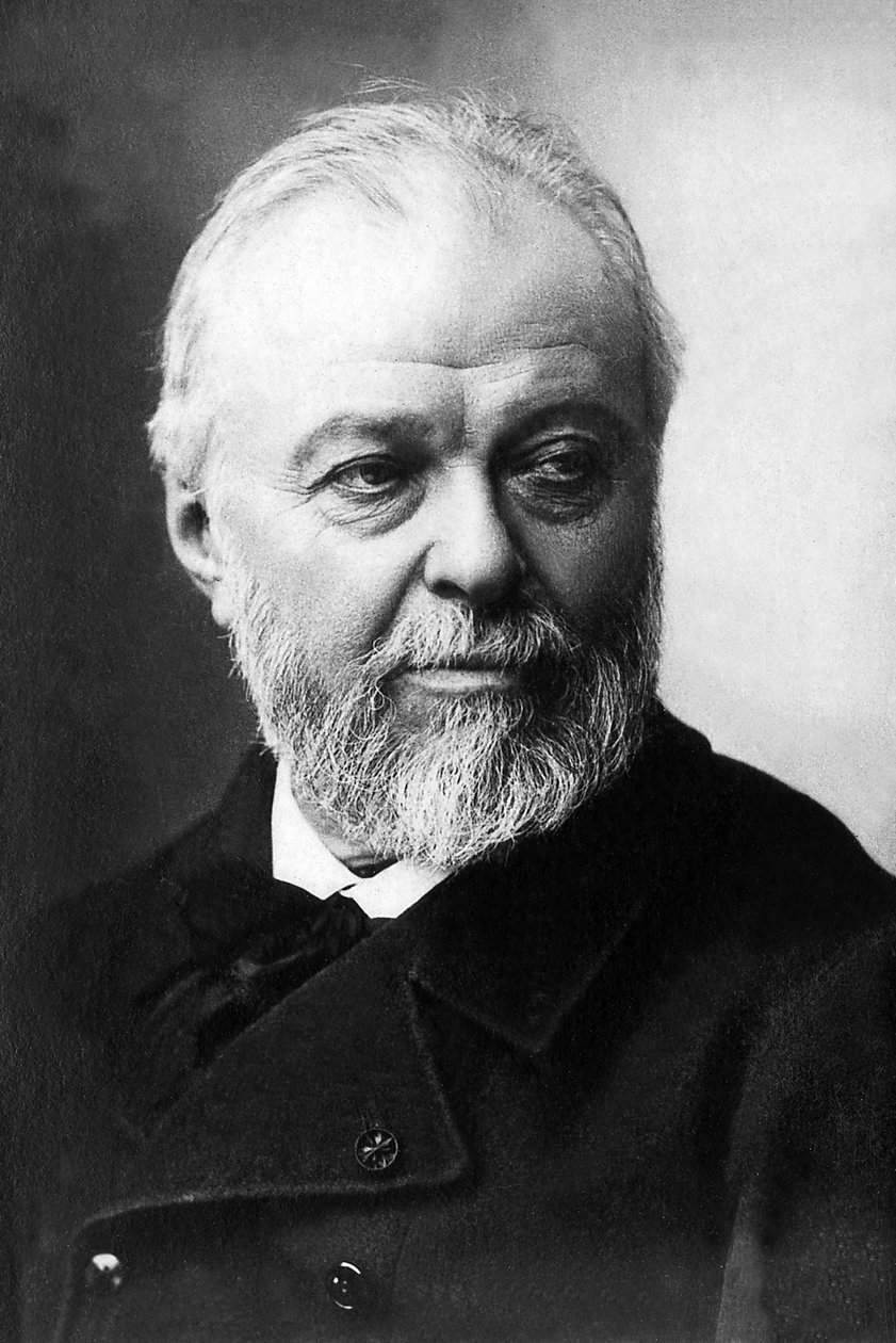 Porträtt av Jean Jacques (Jean-Jacques) Henner (1829-1905), fransk målare. av Unknown photographer