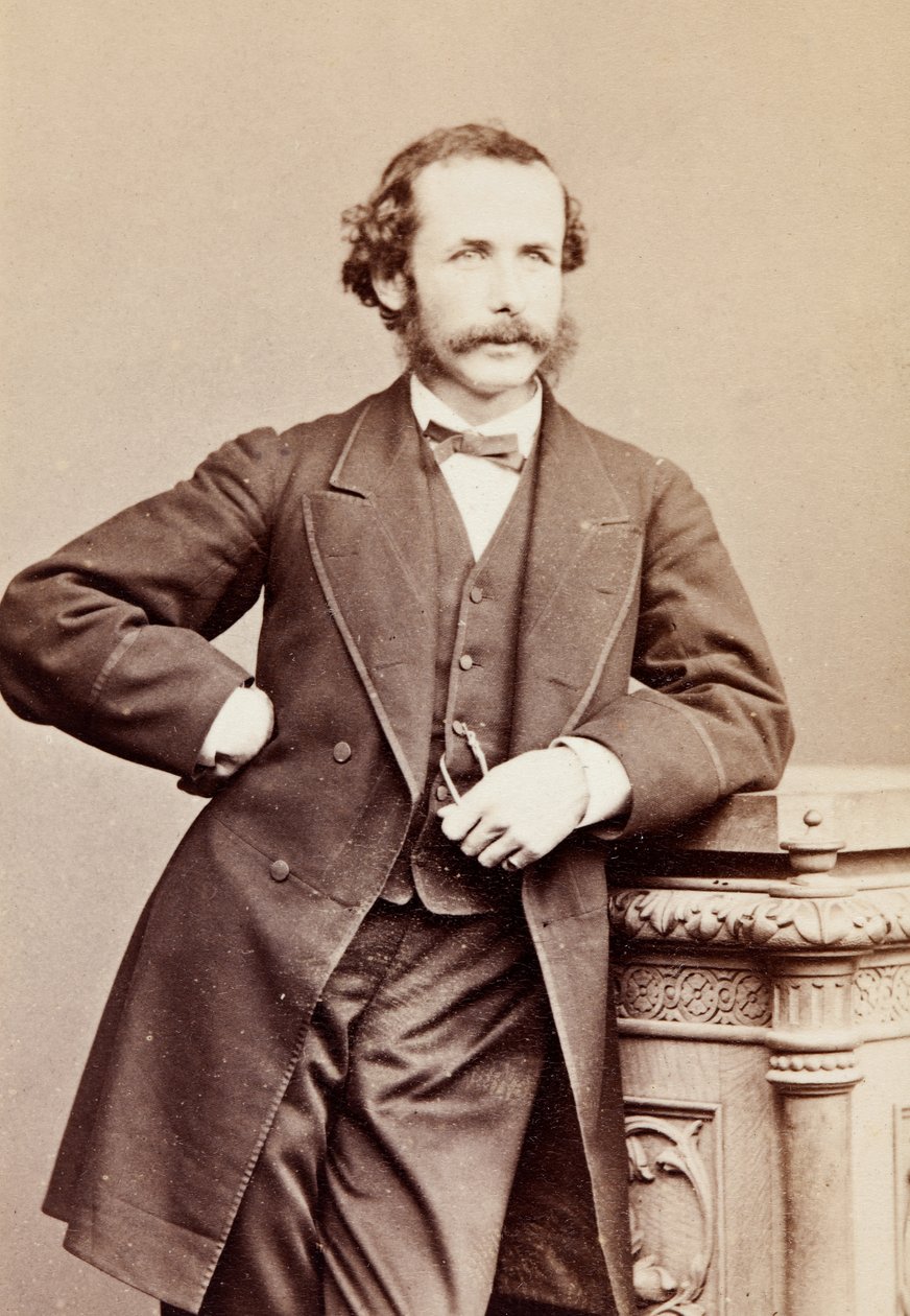 Porträtt av John Barnett av Unknown photographer