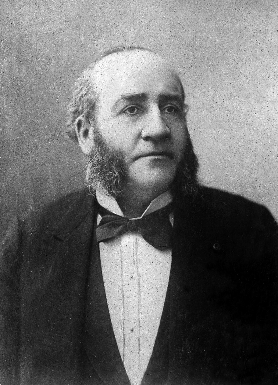Porträtt av Jules Emile (Jules-Emile) Pean (1830-1898), kirurg vid Saint-Louis sjukhus. av Unknown photographer