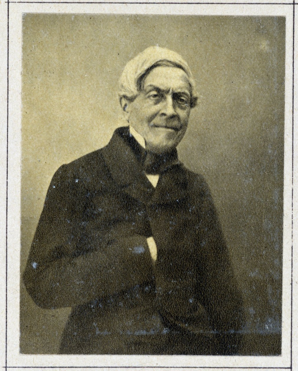 Porträtt av Jules Michelet (1789 - 1874). av Unknown photographer