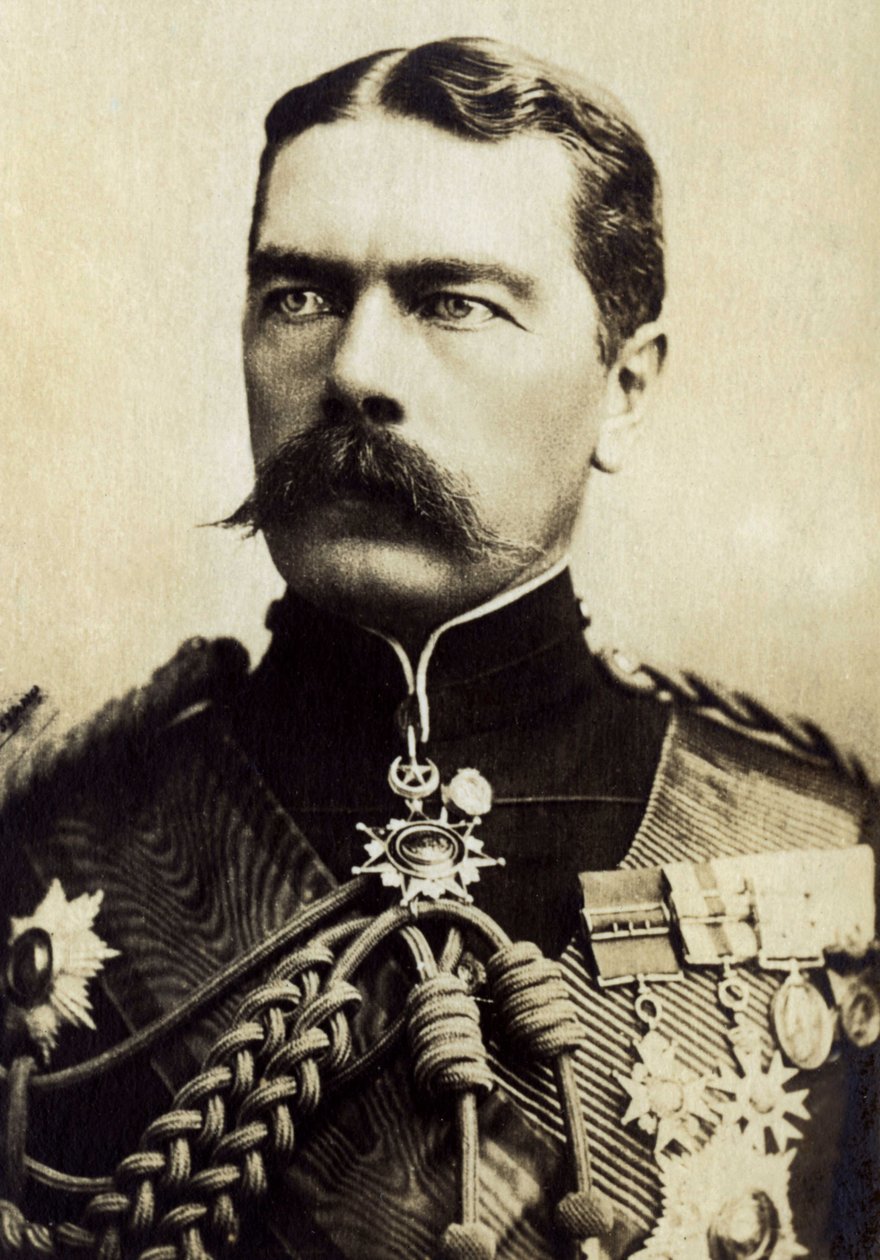 Porträtt av Lord Kitchener av Karthoum (1850-1916), engelsk militär. av Unknown photographer