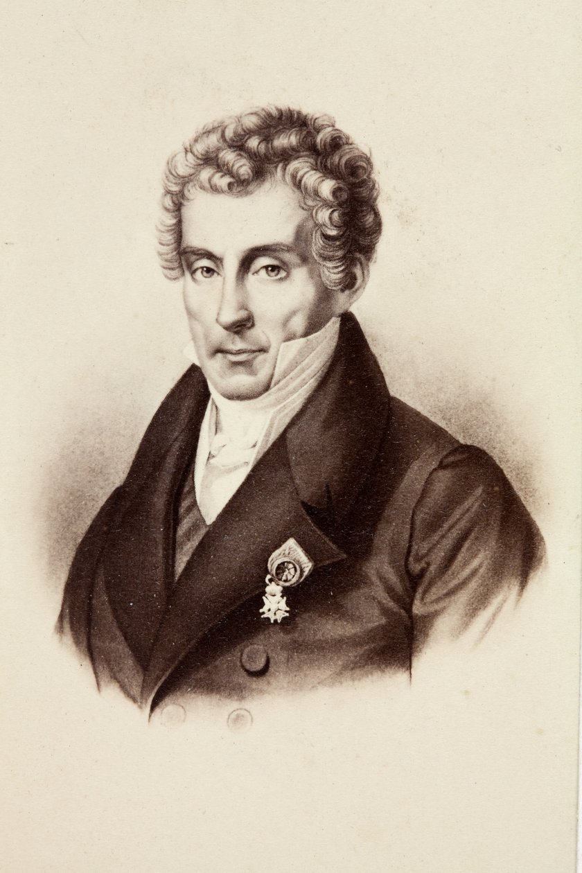 Porträtt av Luigi Cherubini av Unknown photographer