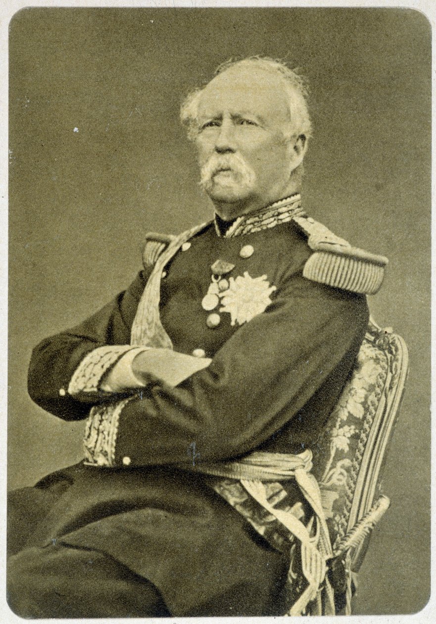 Porträtt av Mac Mahon mellan 1865 och 1875. av Unknown photographer