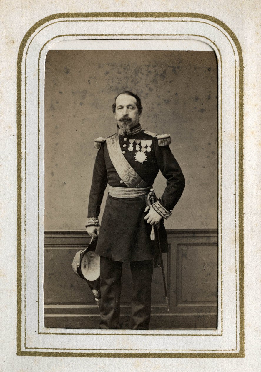 Porträtt av Napoleon III (Louis-Napoleon Bonaparte) (20 april av Unknown photographer
