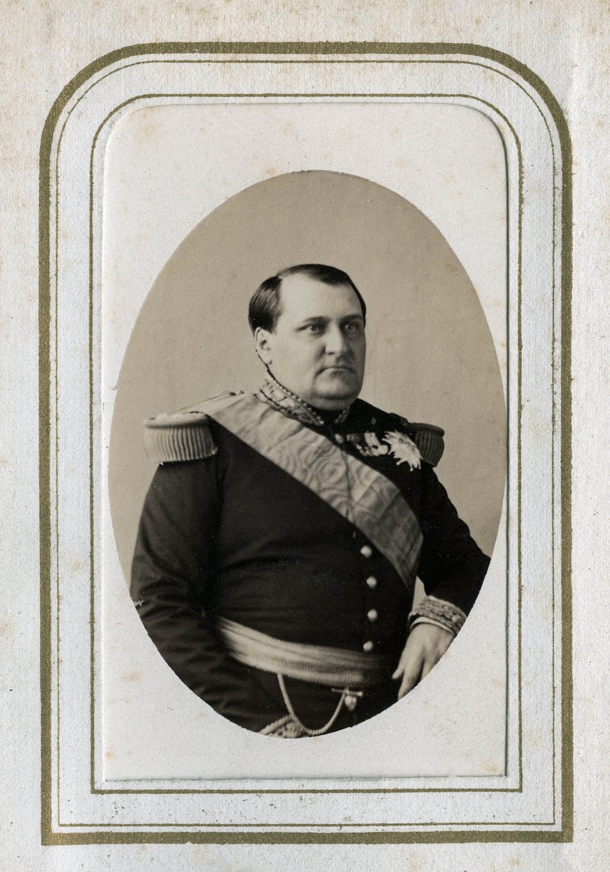 Porträtt av Napoleon Jerome (Napoleon-Jerome) Bonaparte (1822-1891). av Unknown photographer