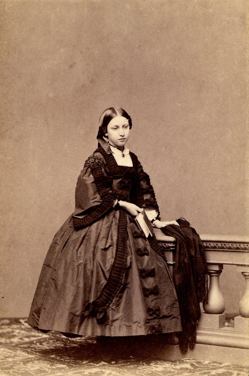 Porträtt av prinsessan Helen av England, blivande prinsessa av Schleswig-Holstein av Unknown photographer
