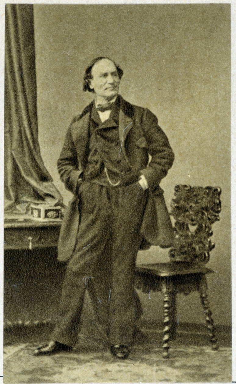 Porträtt av Robert Houdin 1855 (fransk magiker på 1800-talet) av Unknown photographer