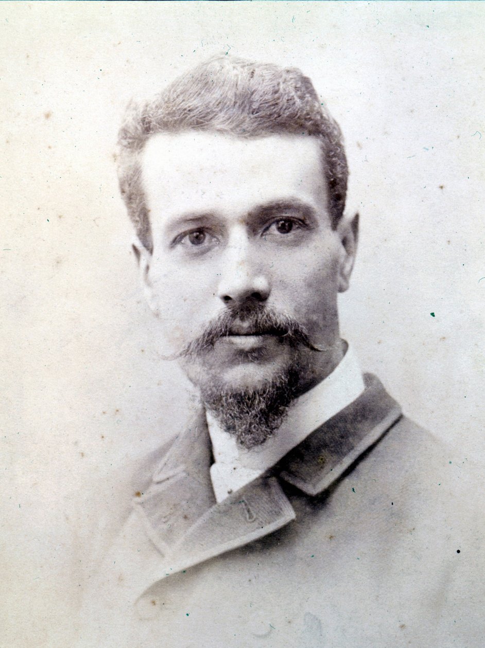 Porträtt av Savorgnan de Brazza (1852 - 1905). av Unknown photographer