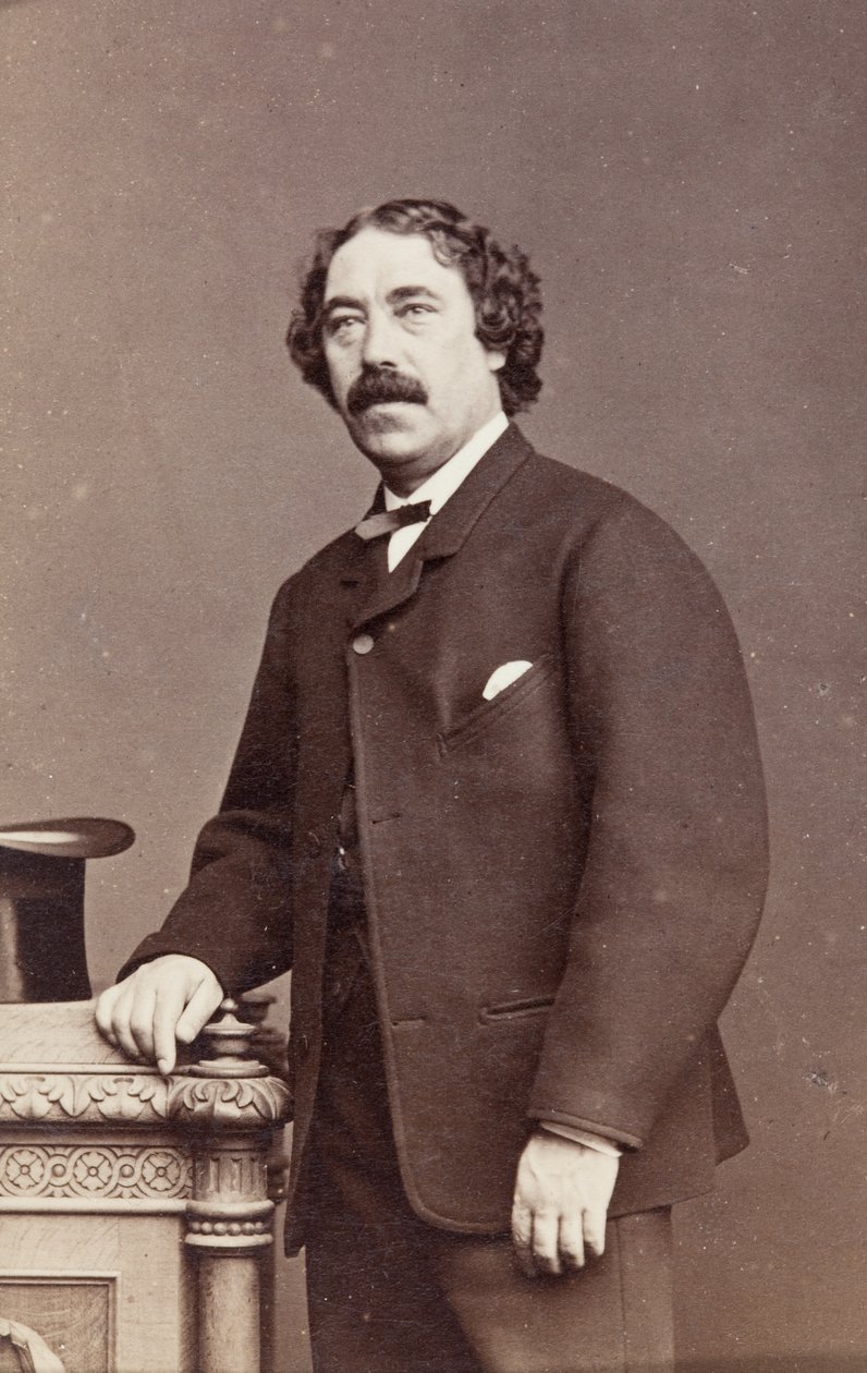 Porträtt av Sims Reeves av Unknown photographer