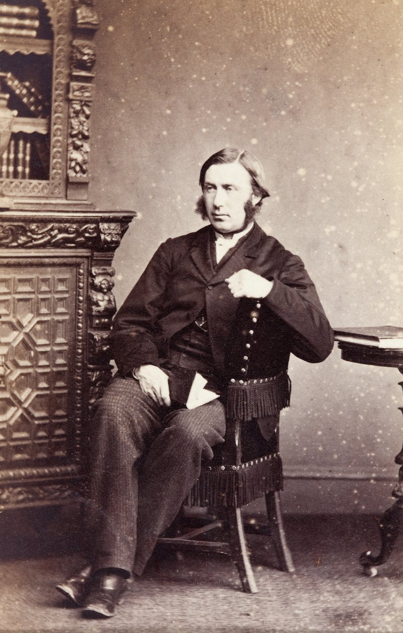 Porträtt av pastor Sir John Pentland Mahaffy av Unknown photographer