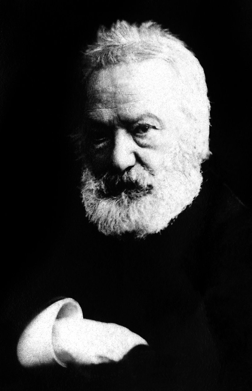 Porträtt av Victor Hugo (1802-1885), fransk författare. av Unknown photographer