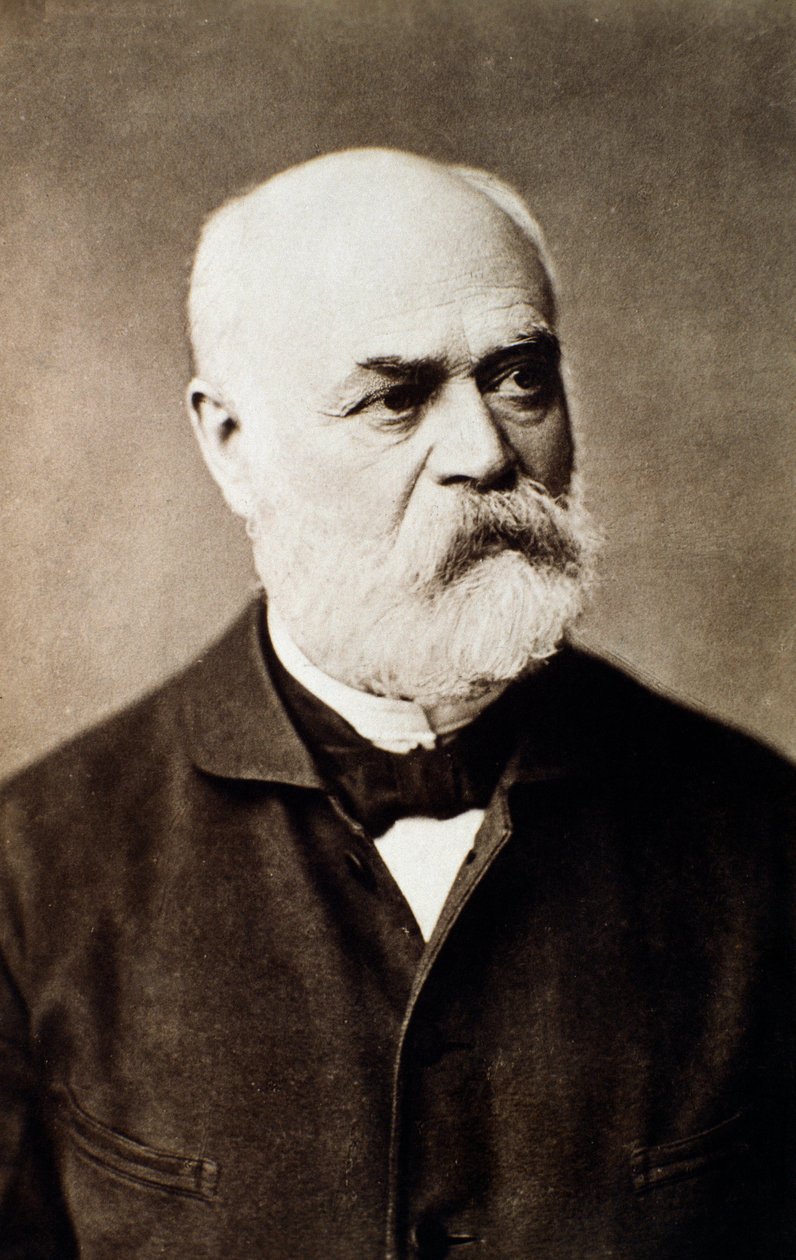 Porträtt av den engelske kompositören Adolph von Henselt (1814-1889) Fotografi. 1800-talet. Bologna, civico museo musico av Unknown photographer