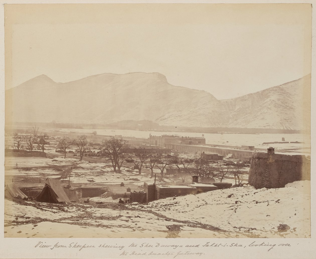 Kantonen Sherpur som visar Sher Dirwaza av Unknown photographer