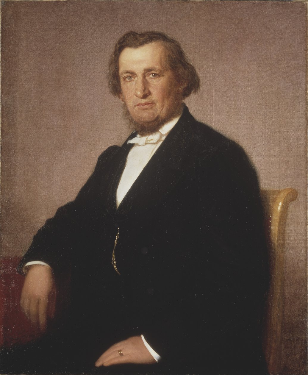 André Oskar Wallenberg, ca 1870 (olja på duk) av Uno Troili