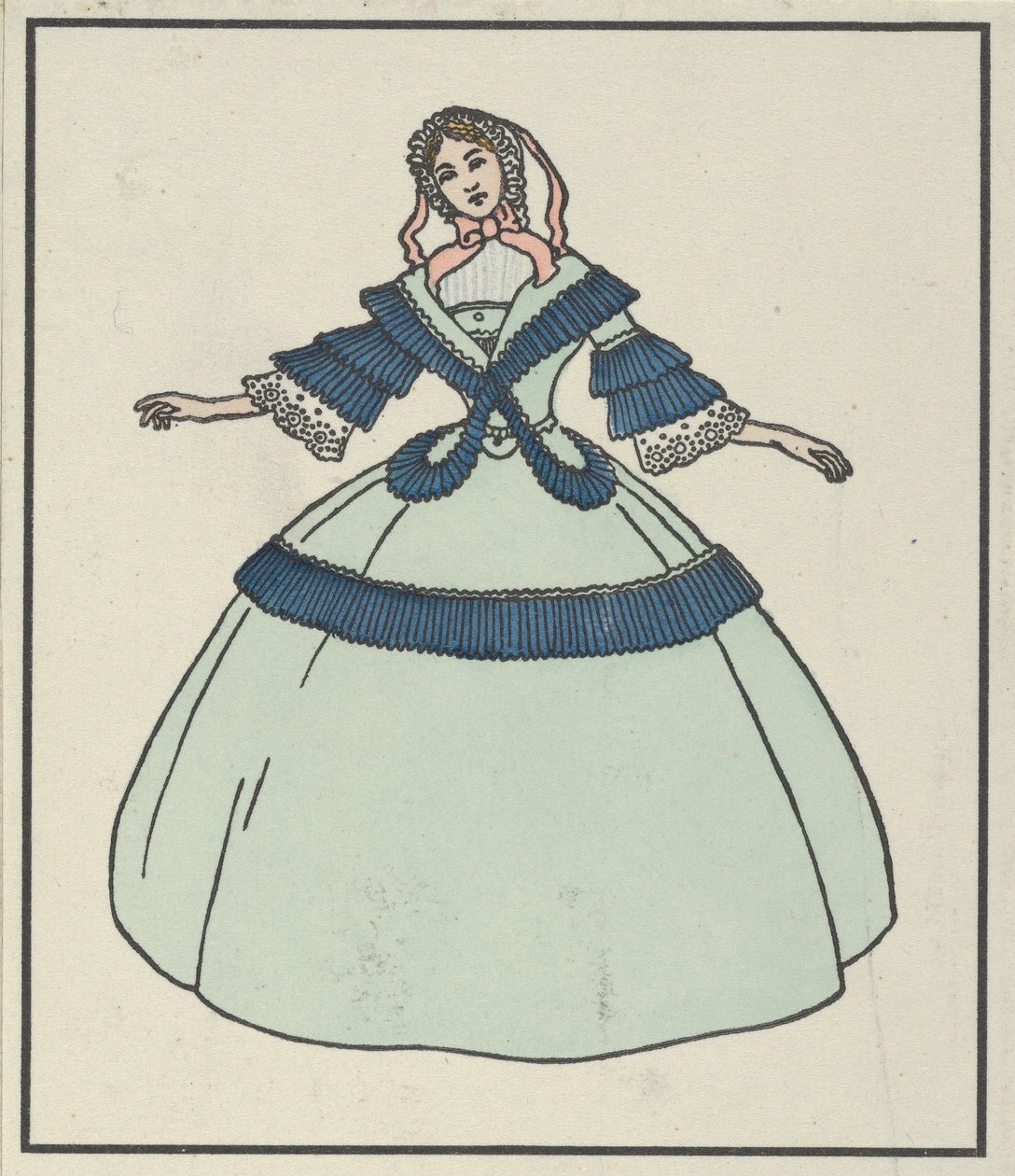 Biedermeiermode, 1908. av Urban Janke