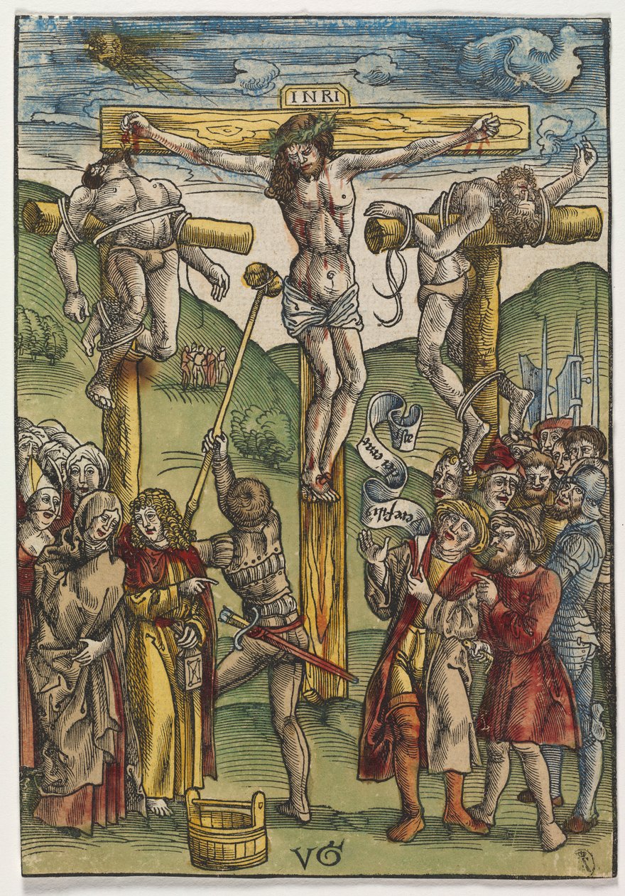The Passion: The Crucifixion, före 1508. av Urs I Graf