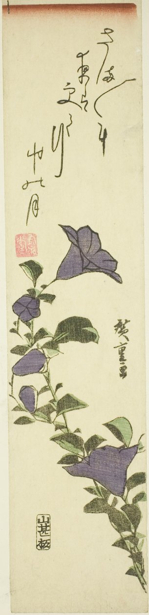 Kinesiska klockblommor av Utagawa Hiroshige