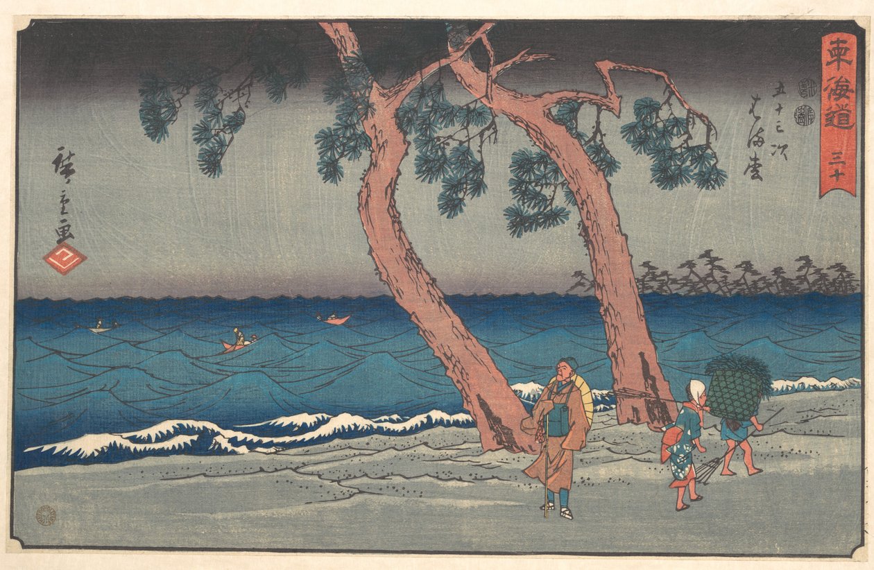 Hamamatsu av Utagawa Hiroshige