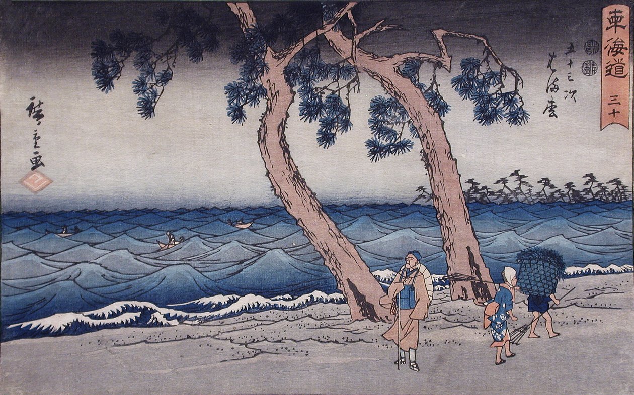 Hamamatsu av Utagawa Hiroshige