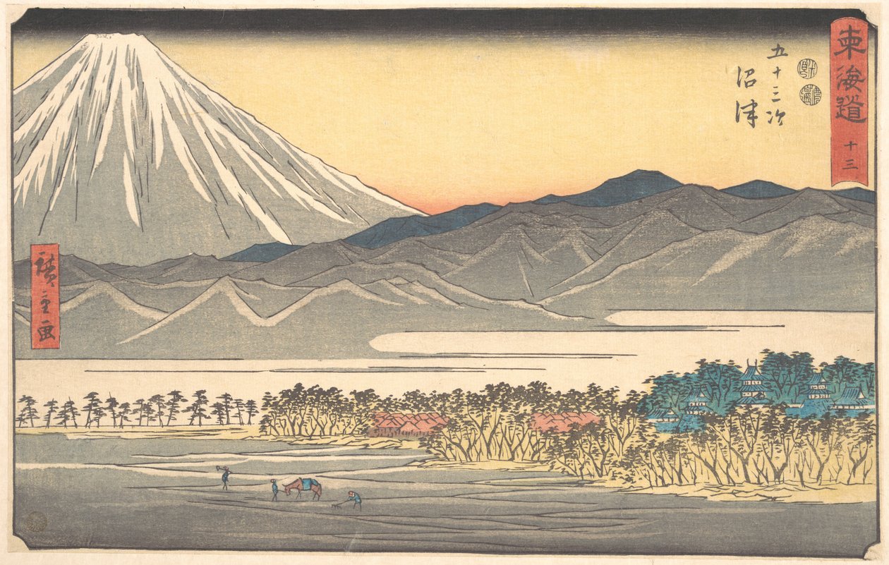 Numazu av Utagawa Hiroshige