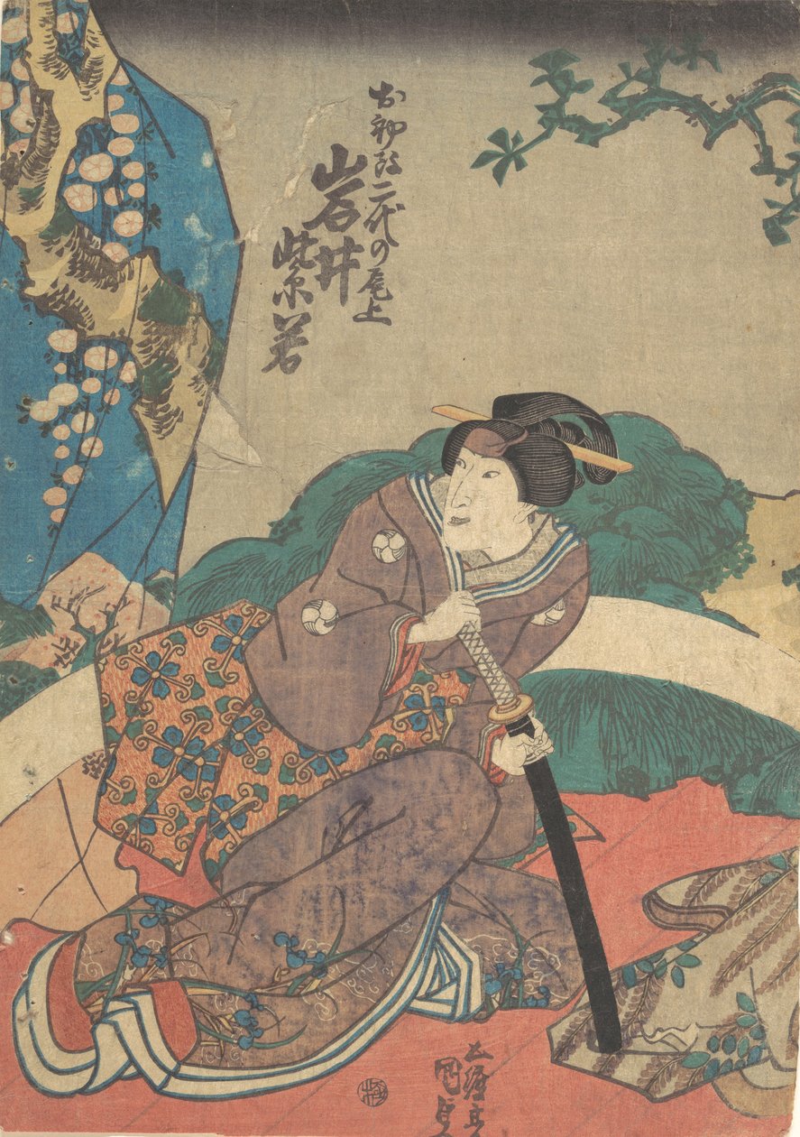 Tryck, 1800-talet., 1800-talet. av Utagawa Kunisada
