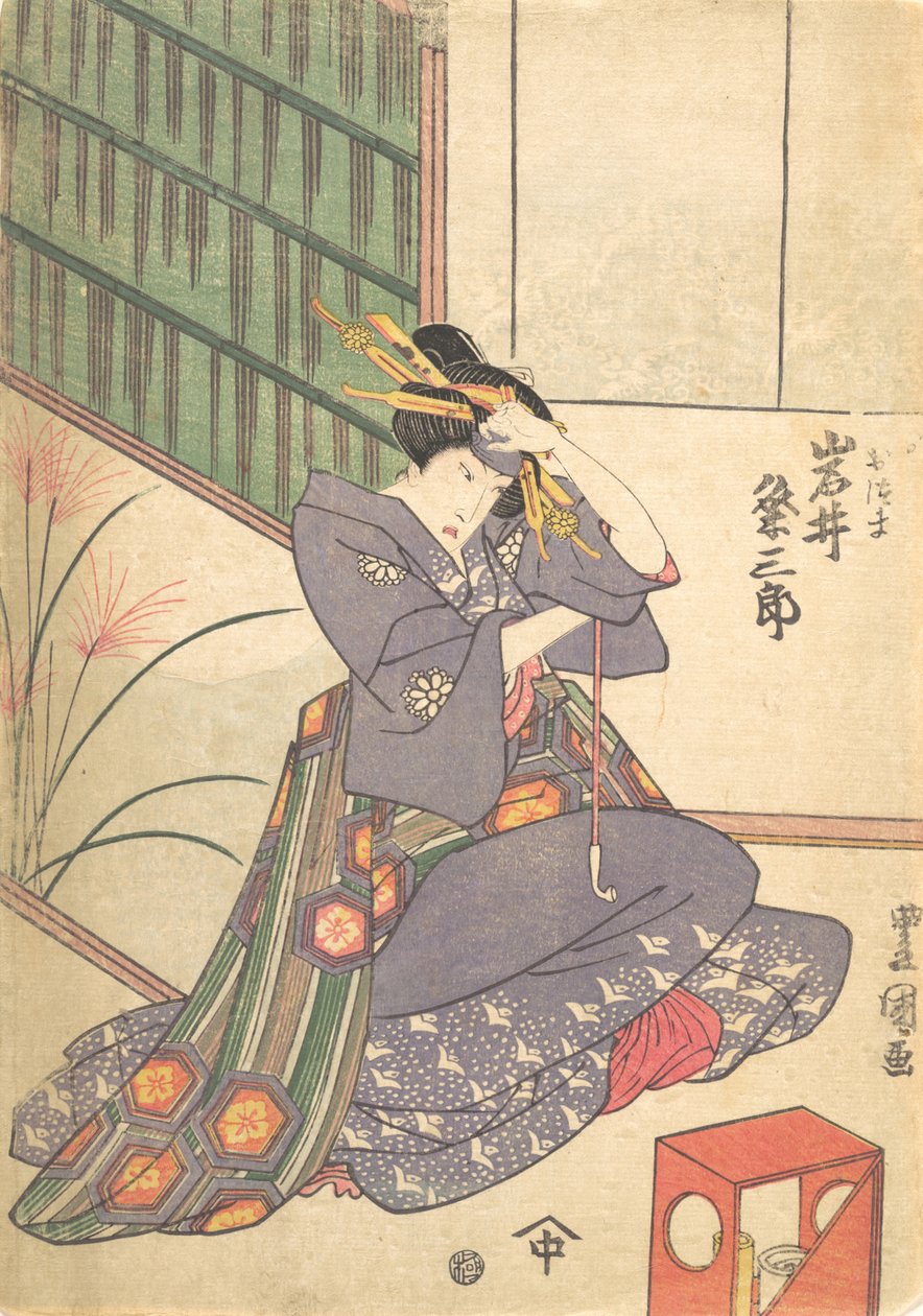 Tryck, 1800-talet., 1800-talet. av Utagawa Kunisada