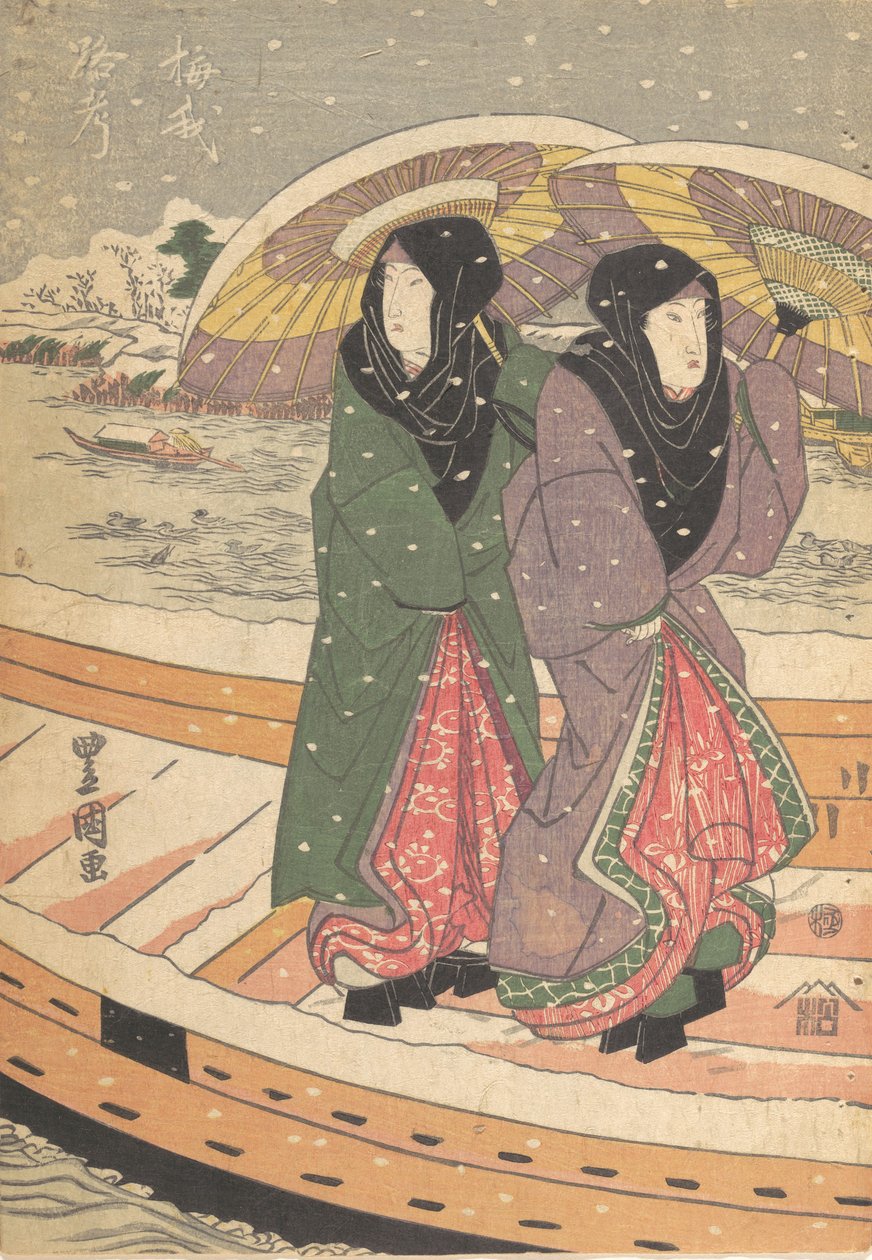 Tryck, 1800-talet., 1800-talet. av Utagawa Kunisada