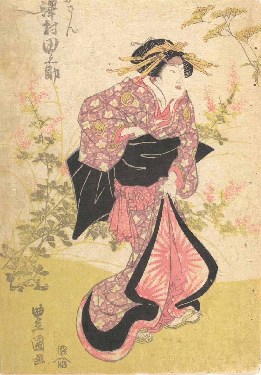 Tryck, 1800-talet., 1800-talet. av Utagawa Kunisada