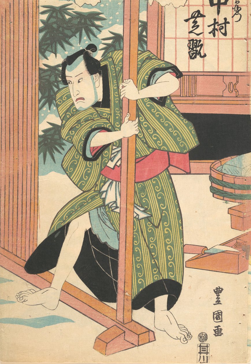 Tryck, 1800-talet., 1800-talet. av Utagawa Kunisada