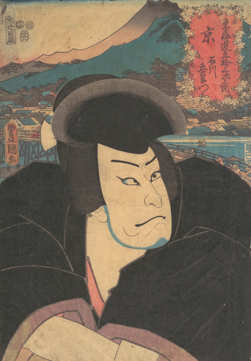 Tryck, 1800-talet., 1800-talet. av Utagawa Kunisada