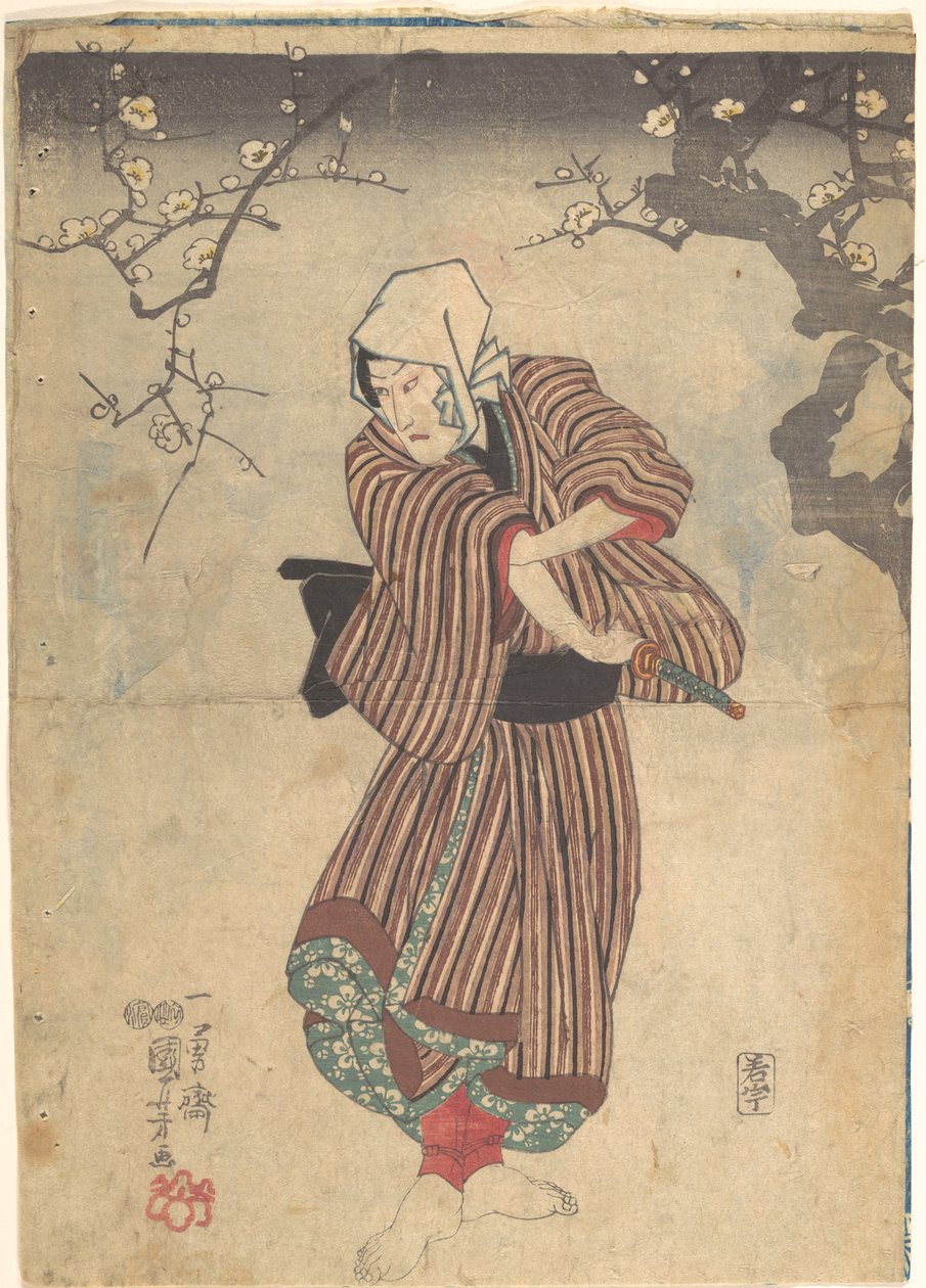 Skriv ut av Utagawa Kuniyoshi