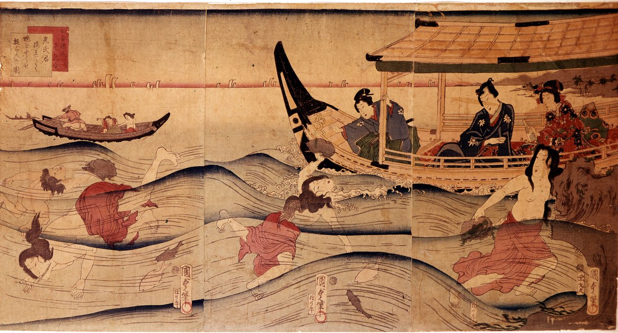 Hej Avaone Ficin g. P Hayashi ts av Utagawa Kuniyoshi (v. 1797-1861) av Utagawa Kuniyoshi