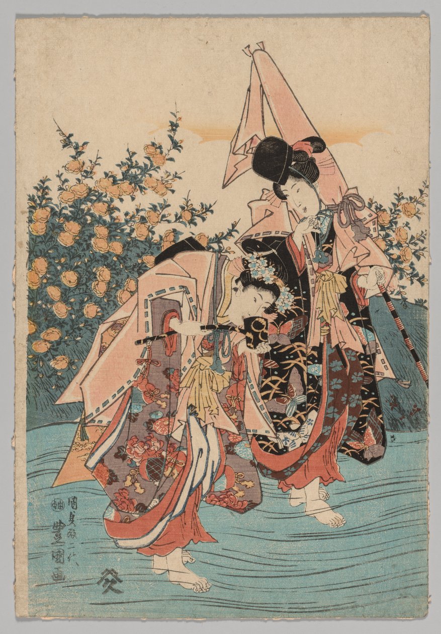 Skådespelare av Utagawa Toyokuni