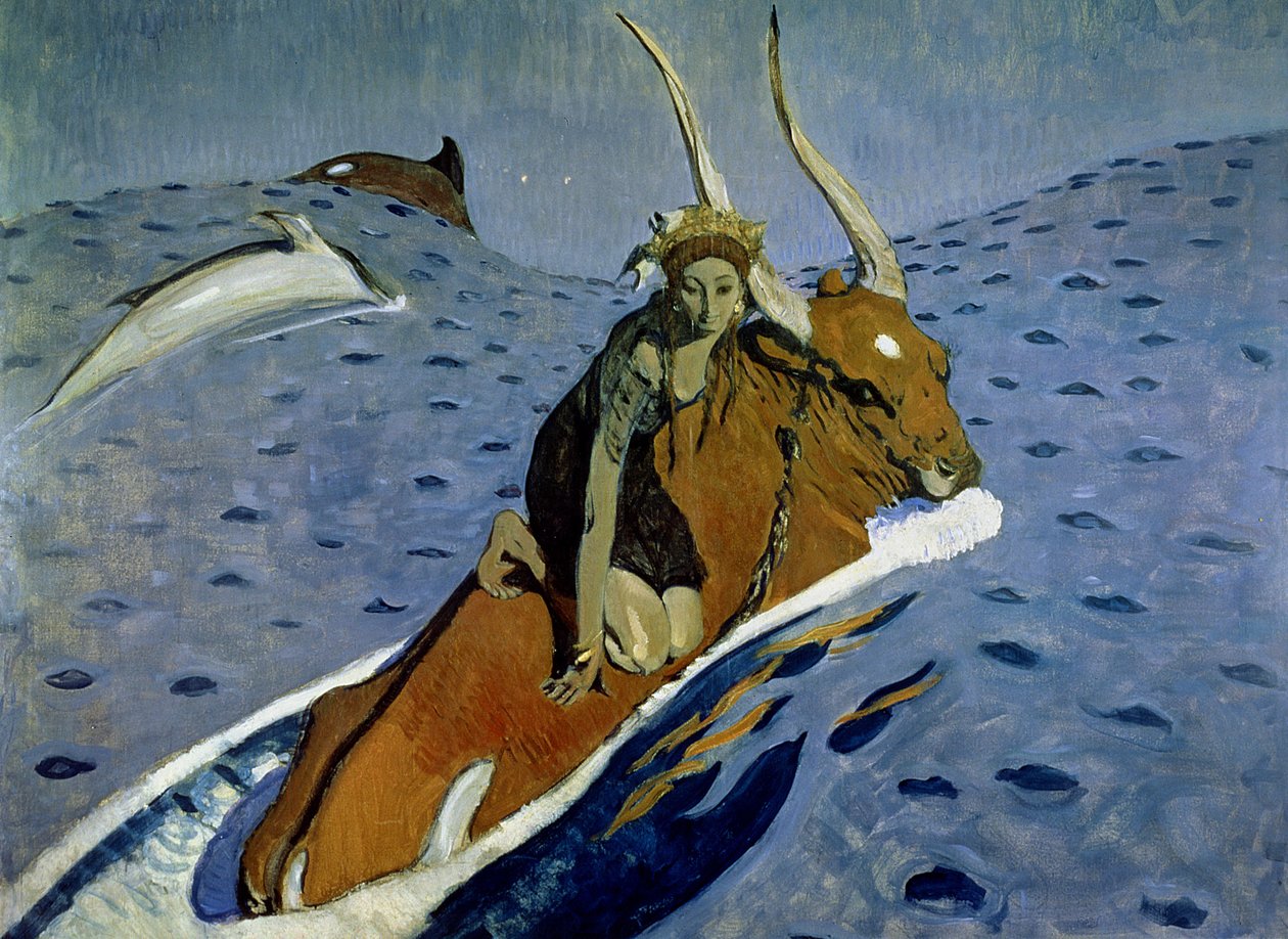 Ubakaji wa Ulaya, 1910swed av Valentin Aleksandrovich Serov