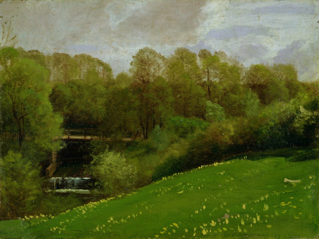 Äng och skogsmark, 1895 av Valentin Ruths