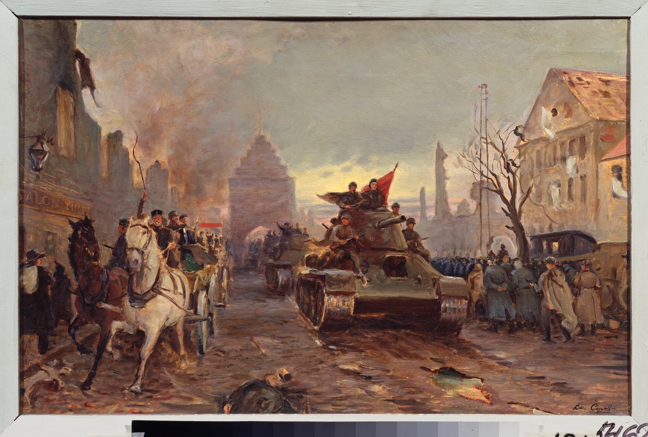 Victoire. Berlin. (Avsnitt av andra världskriget av Valentin Aleksandrovich Serov