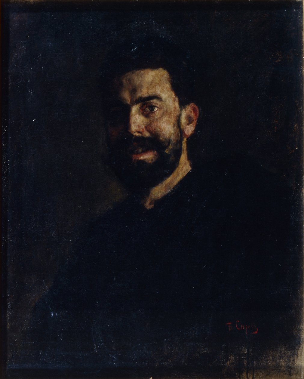 Porträtt av operasångaren Francisco d