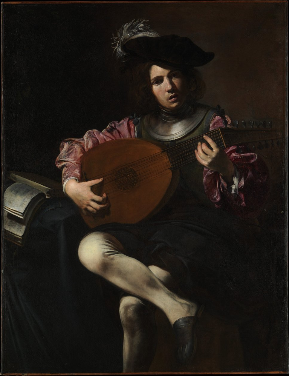 Lutspelare av Valentin de Boulogne