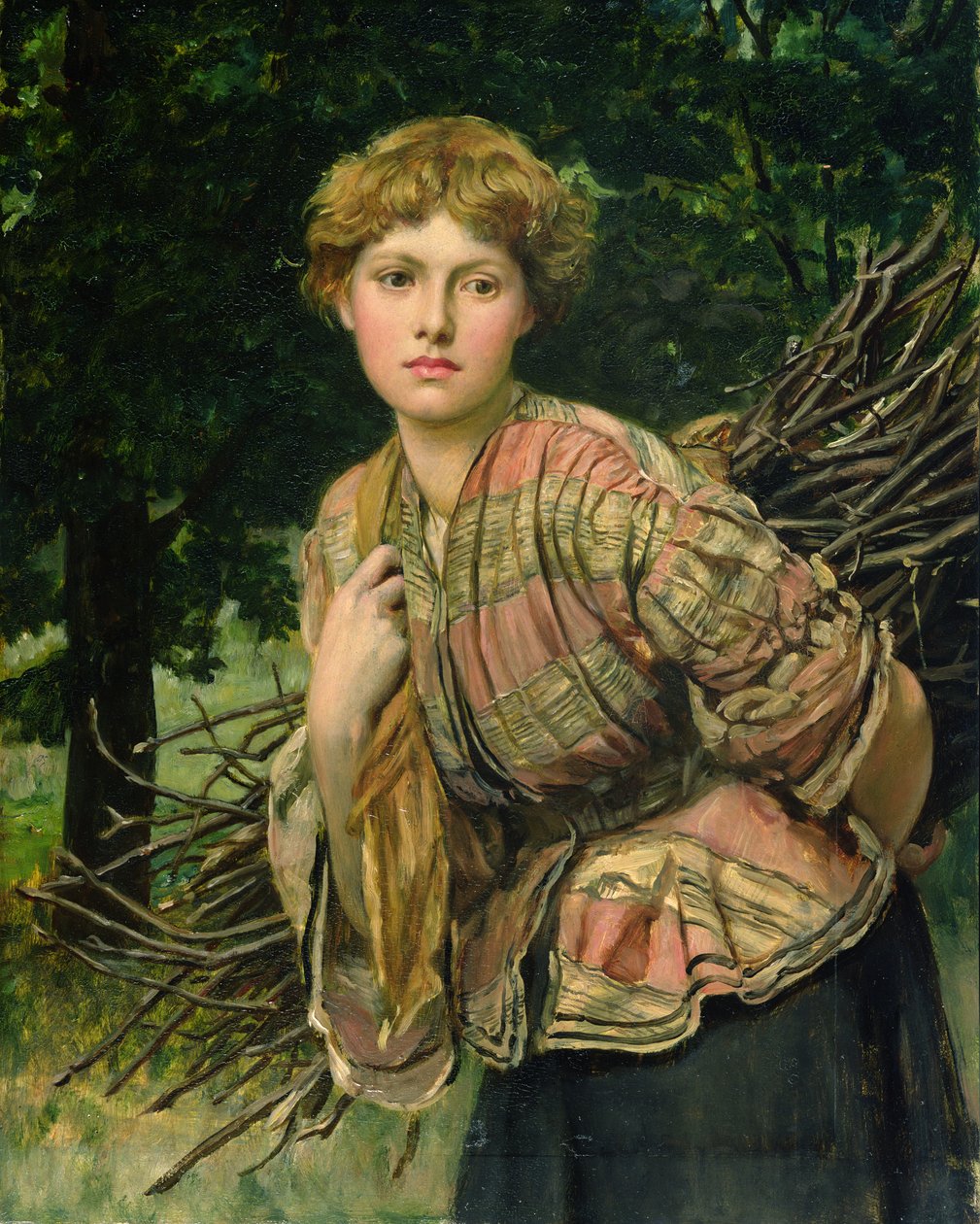 Viltvaktarens dotter, 1875 av Valentine Cameron Prinsep
