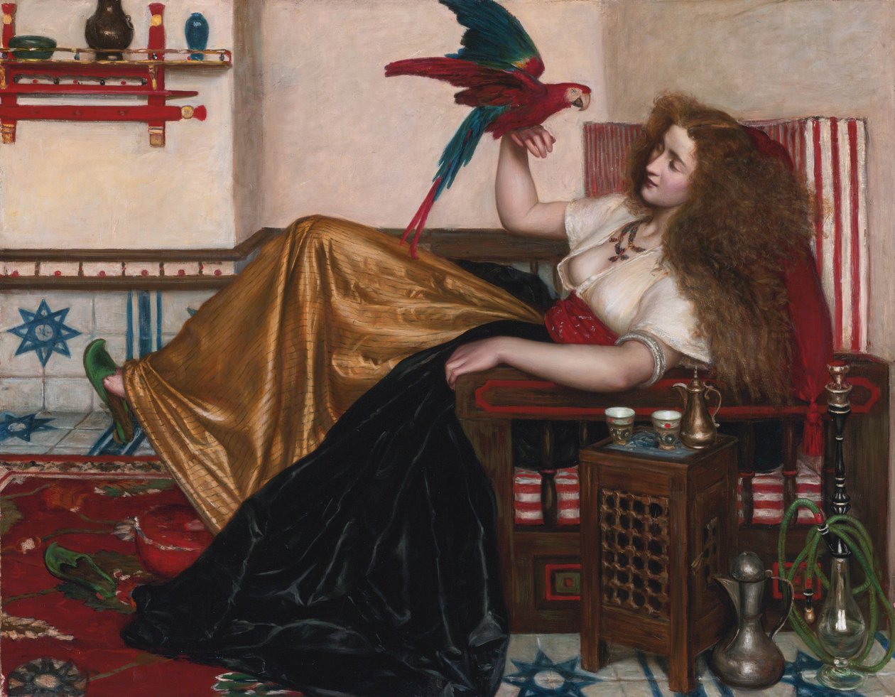 Tooti-Namehs dam eller legenden om papegojan av Valentine Cameron Prinsep