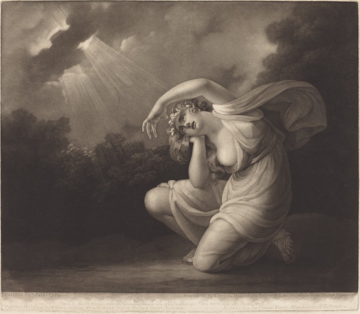 Cletie, 1785. av Valentine Green