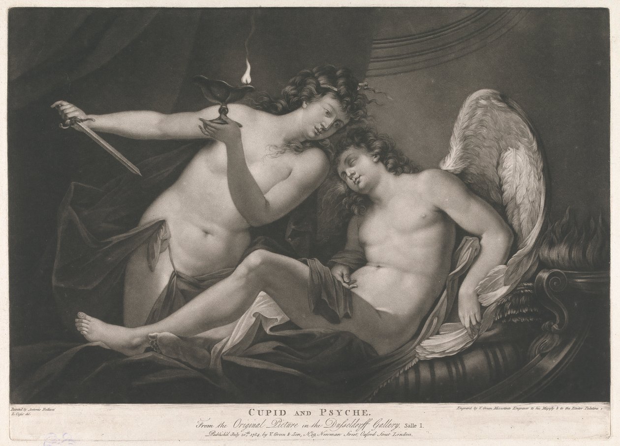 Amor och Psyche av Valentine Green