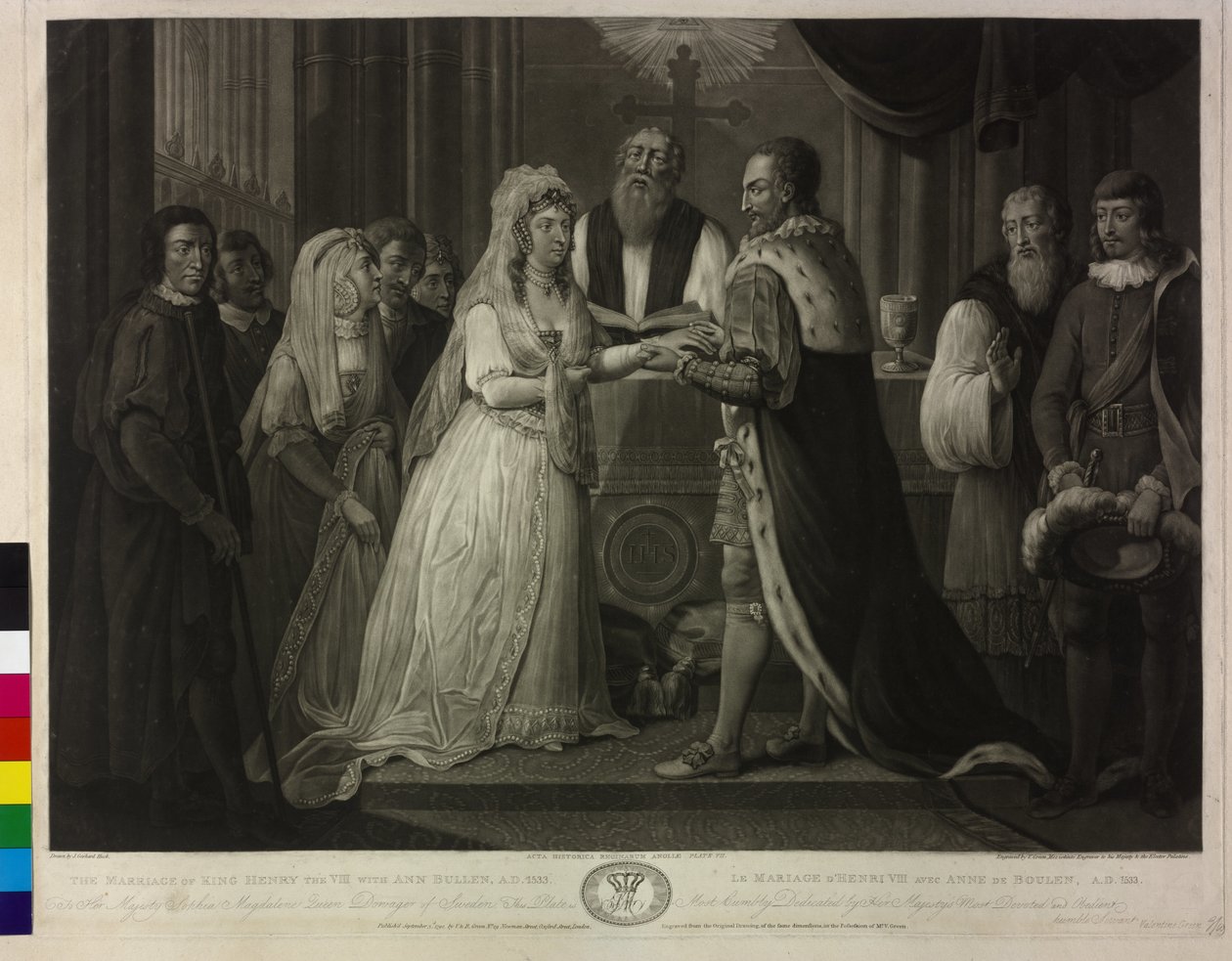 Kung av England Den förste Henrik VIII av Valentine Green