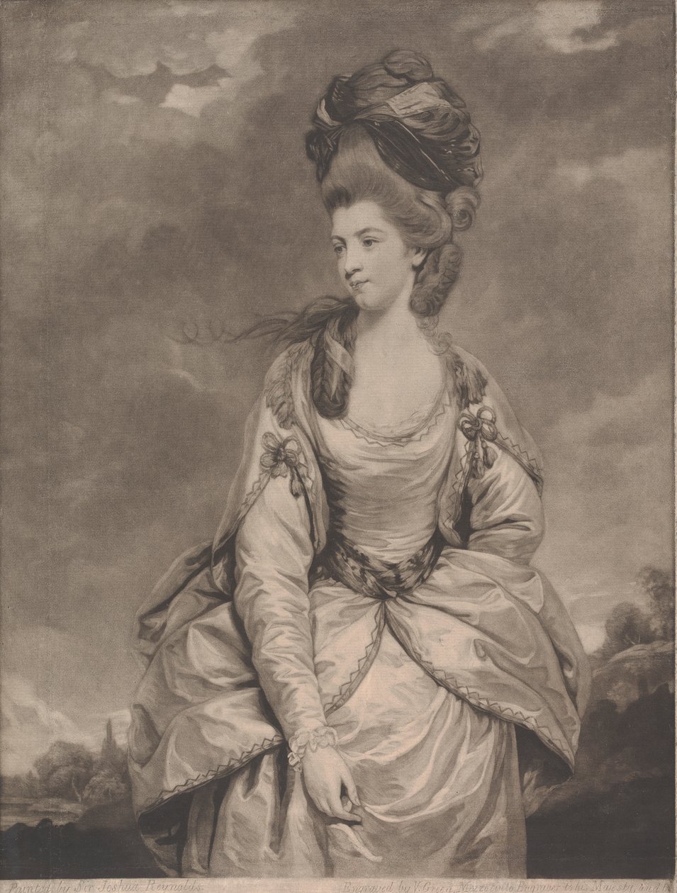 Miss Sarah Campbell av Valentine Green