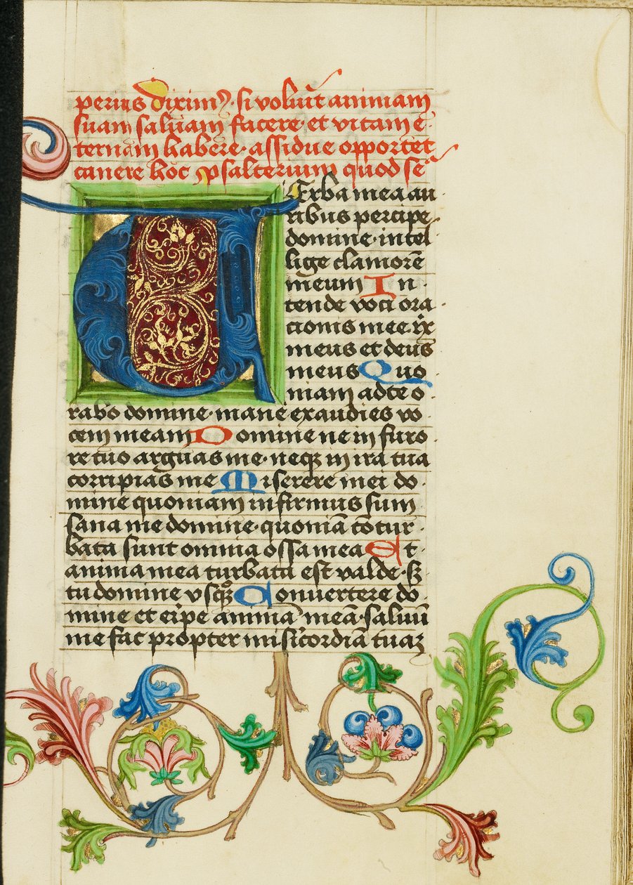 Dekorerat Initial V av Valentine Noh