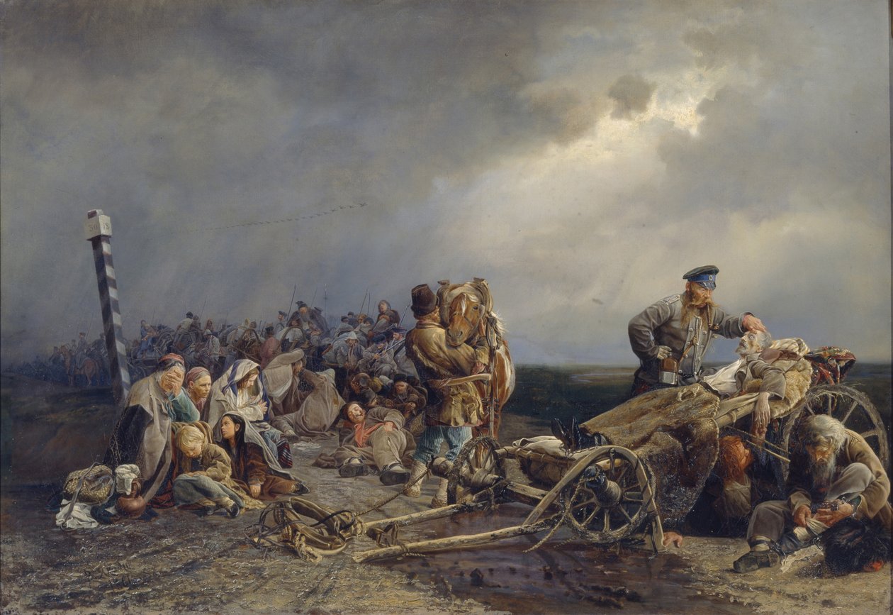 A Holt of The Prisoners, 1861 av Valeri Ivanovich Jacobi