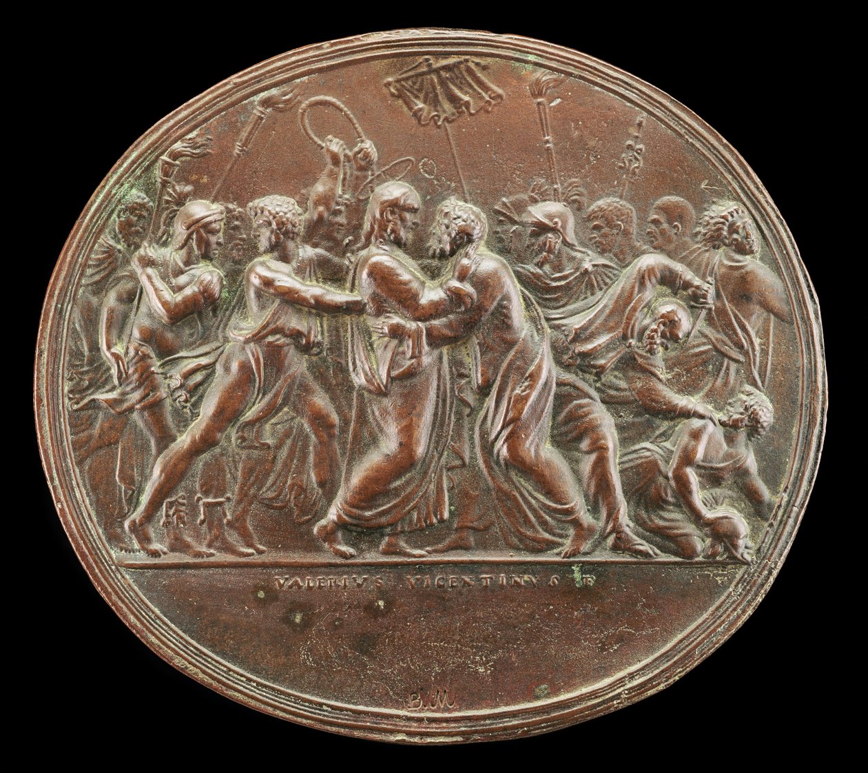 The Betrayal of Christ, 1525 eller senare. av Valerio Belli