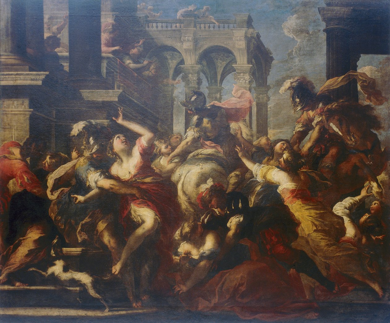 Våldtäkt av sabinerna av Valerio Castello