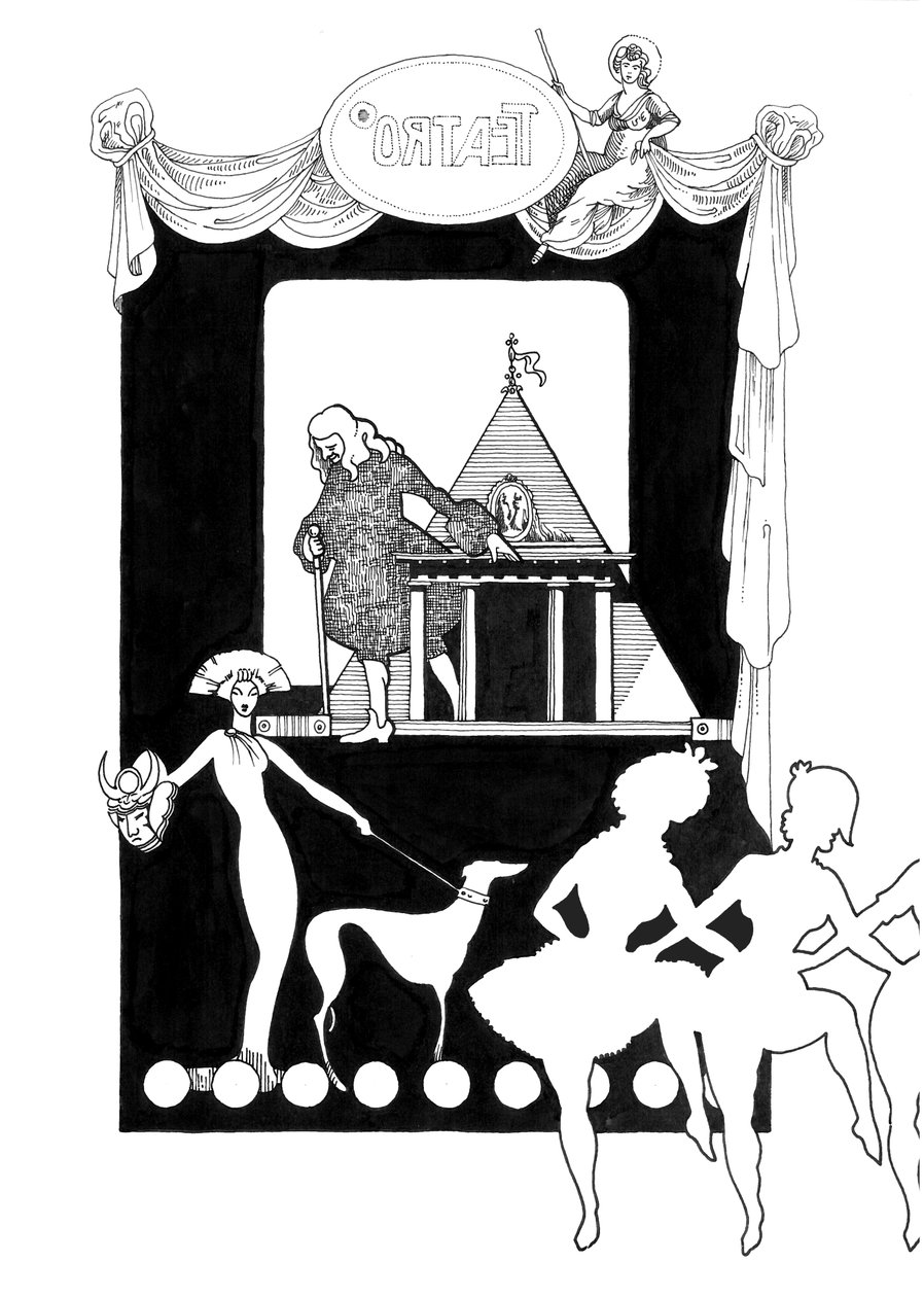 Teaterns spegel, mellan klassiker, komedier och baletter av Valerio Eletti