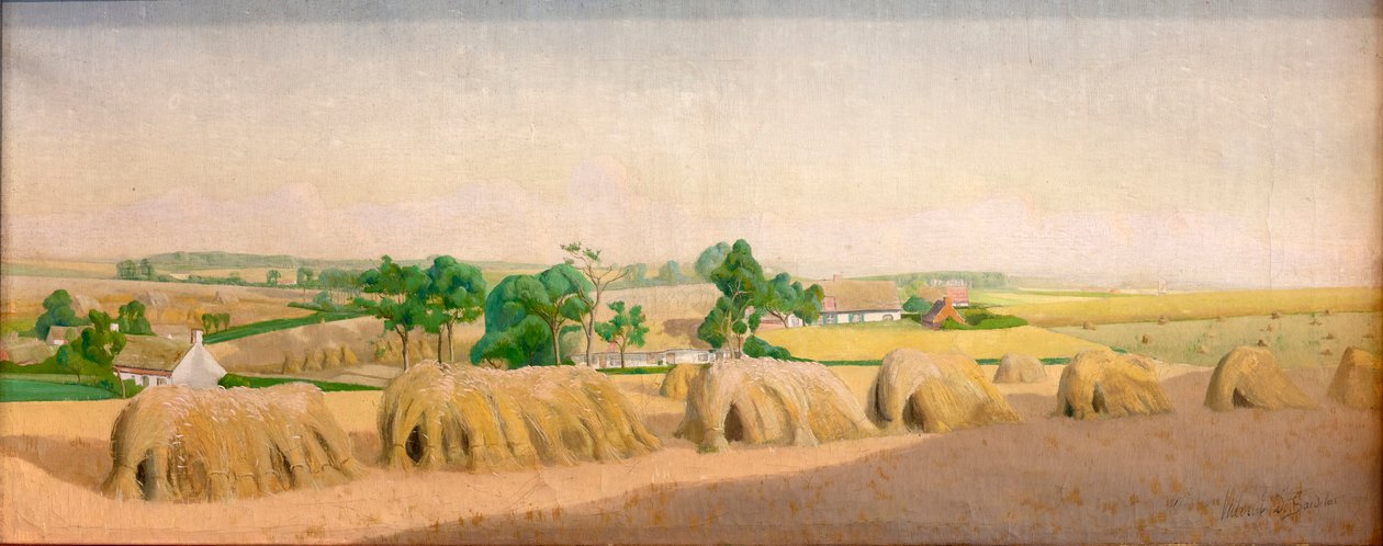 Landskap vid Ingooigem av Valerius de Saedeleer